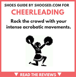top cheerleading footwear